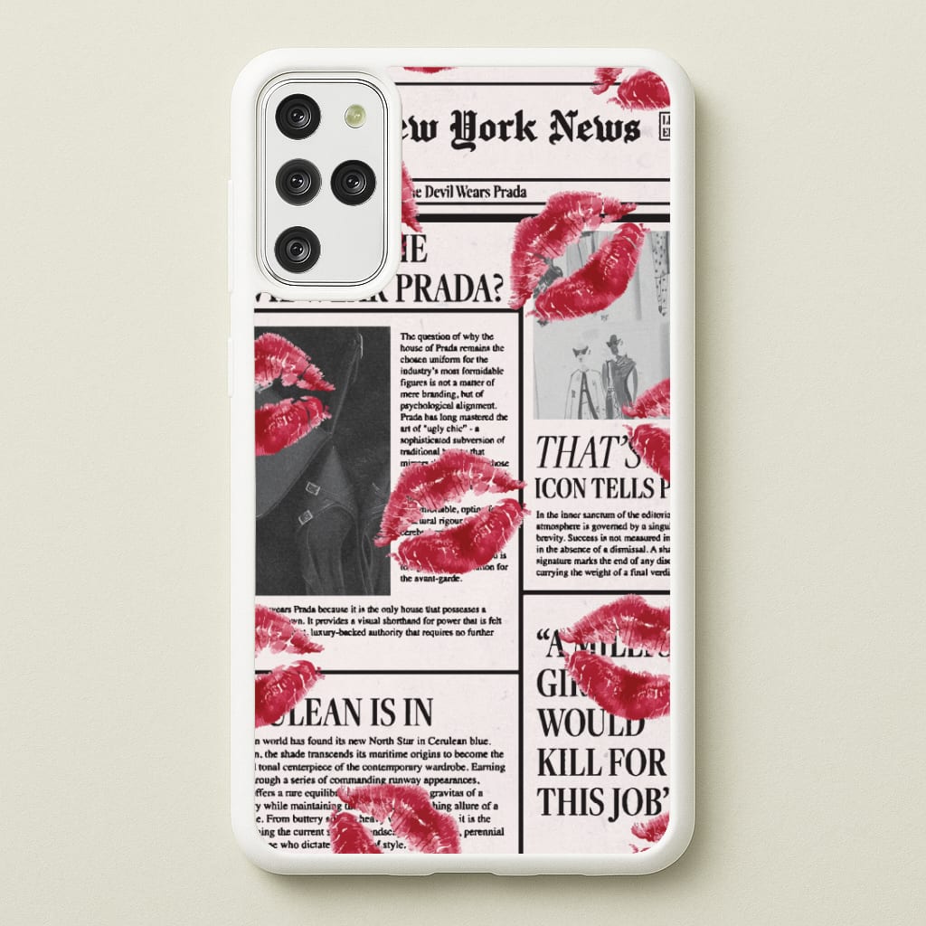 Headline Kisses Galaxy S20 Plus Case