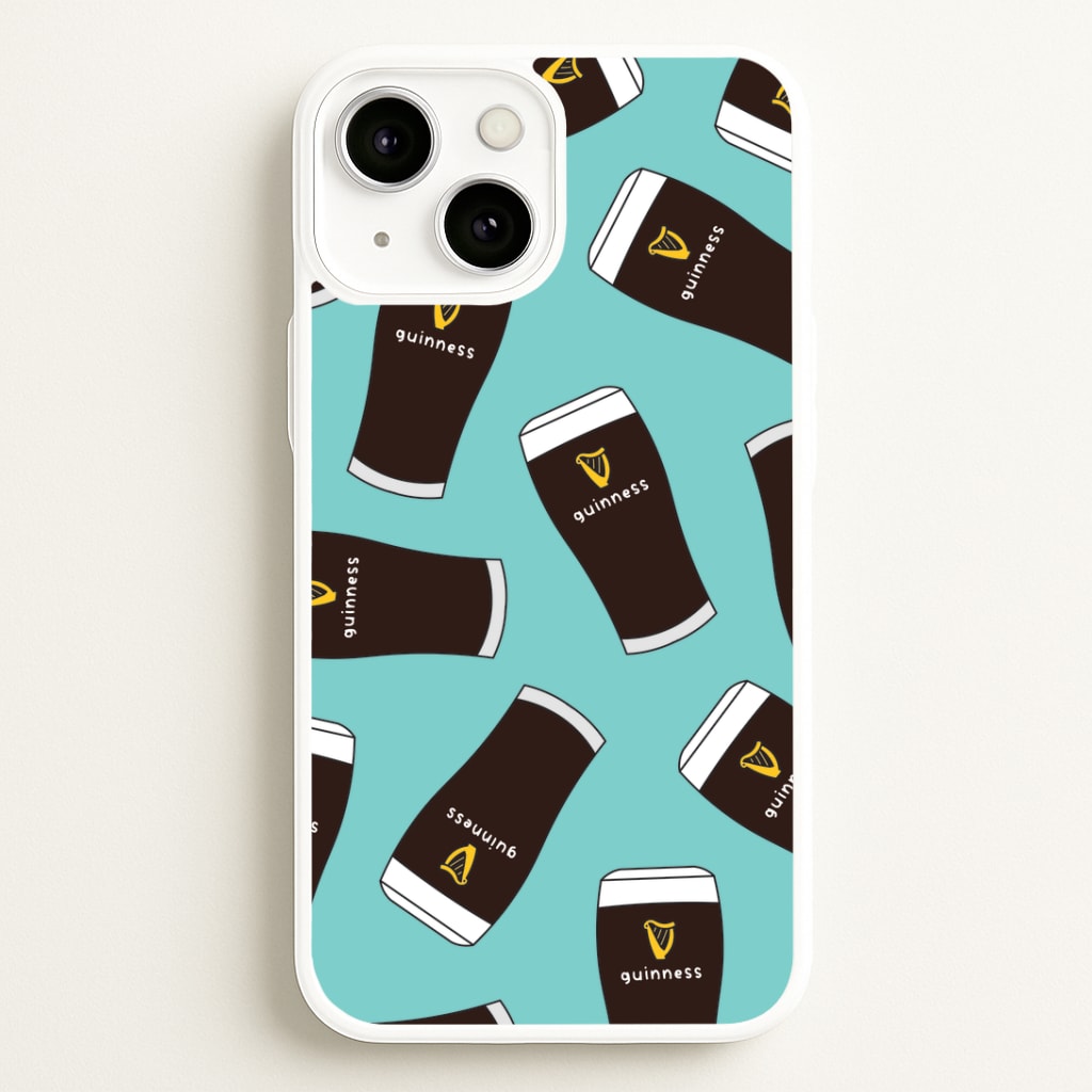 Stout Pint Pattern iPhone 13 Mini Case