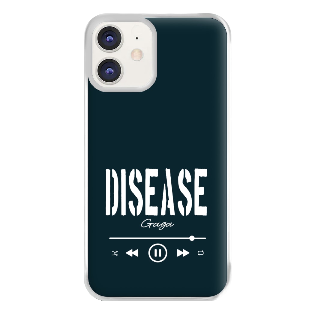 Gaga Disease Track iPhone 12 / 12 Pro Case