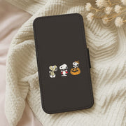 Cartoon Beagle Halloween Costumes Flip / Wallet Phone Case 5