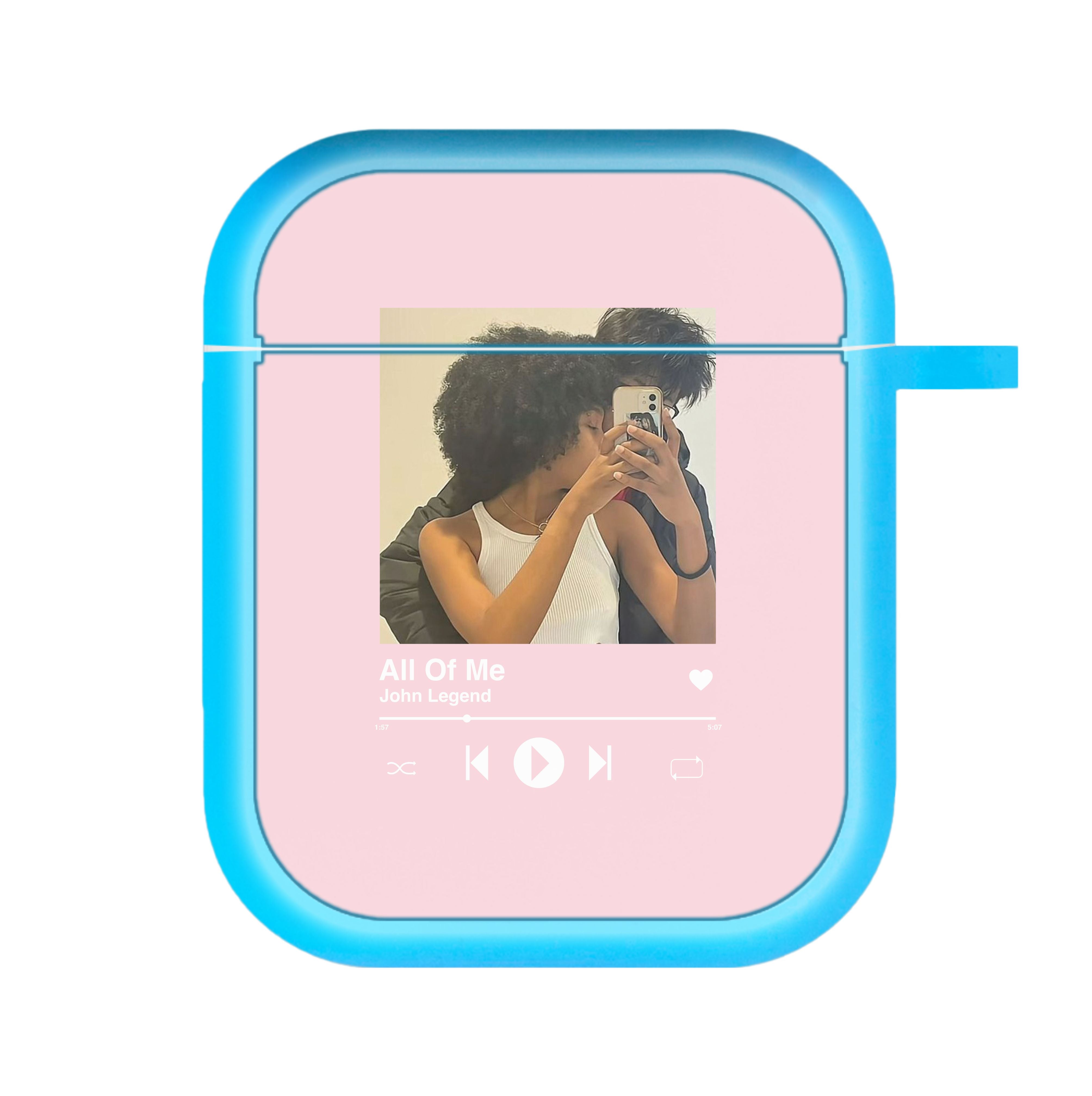 Album Cover - Personalised Couples AirPods Case