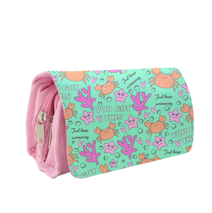 Crabs - Animal Patterns Pencil Case