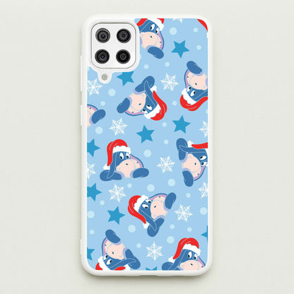 Cartoon Donkey Stars Pattern Galaxy A12 Case