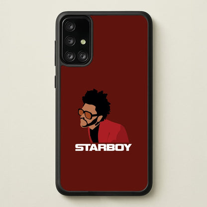 Starboy Singer Title Galaxy A71 Case