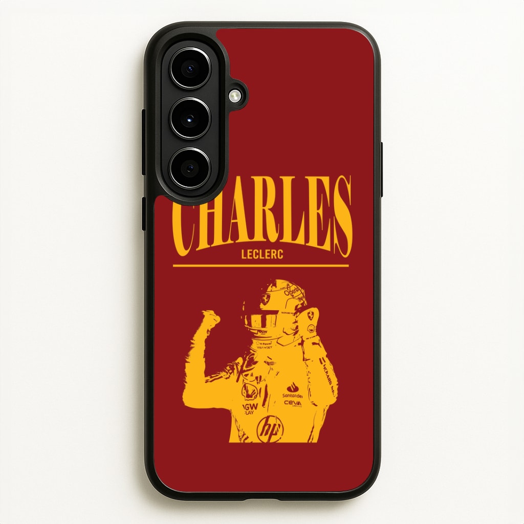 Charles Red And Gold Galaxy A56 Case