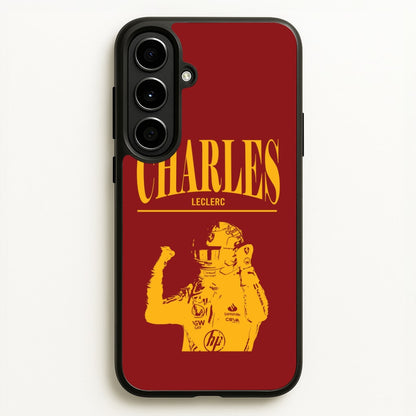 Charles Red And Gold Galaxy A56 Case