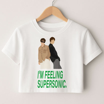 I'm Feeling Supersonic  Crop Top