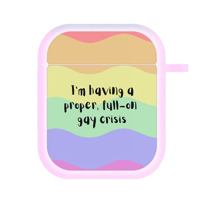 Gay Crisis - Heart TV AirPods Case