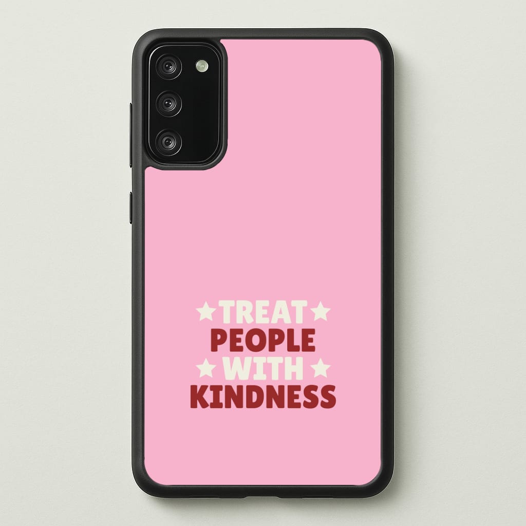 Treat People With Kindness Galaxy A41 Case