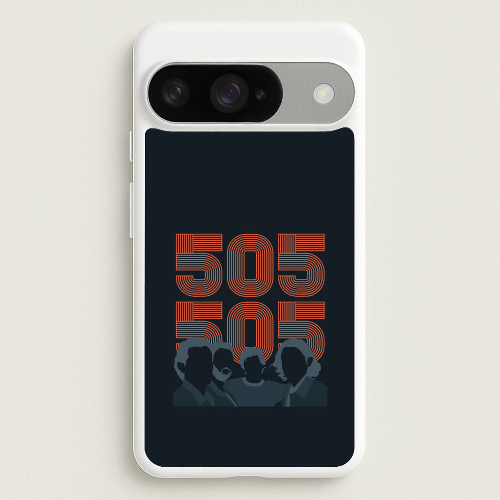 505 Band Members Dark Google Pixel 10 / 10 Pro Case