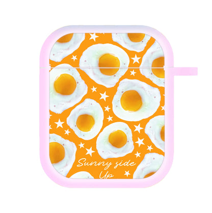 Sunny Side Up Egg Pattern AirPods Case