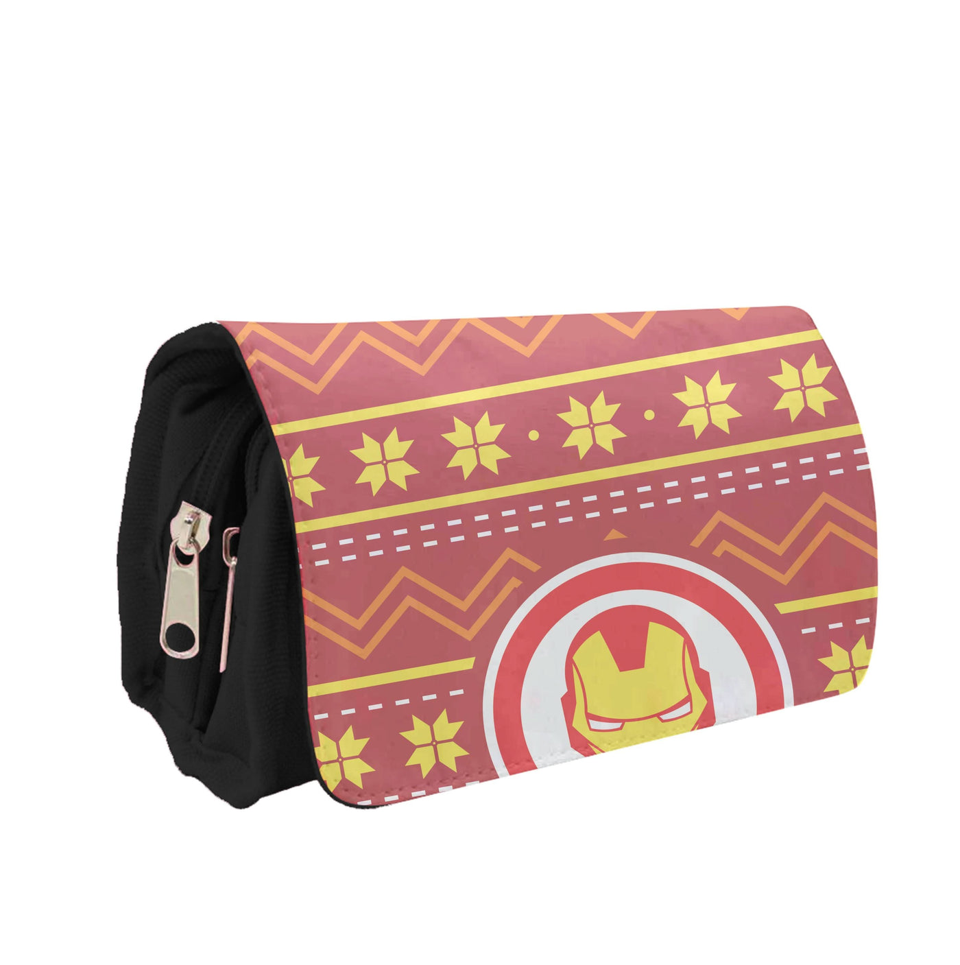 Iron Christmas Pattern Pencil Case