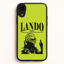 Lando Black And Green  iPhone XR Case