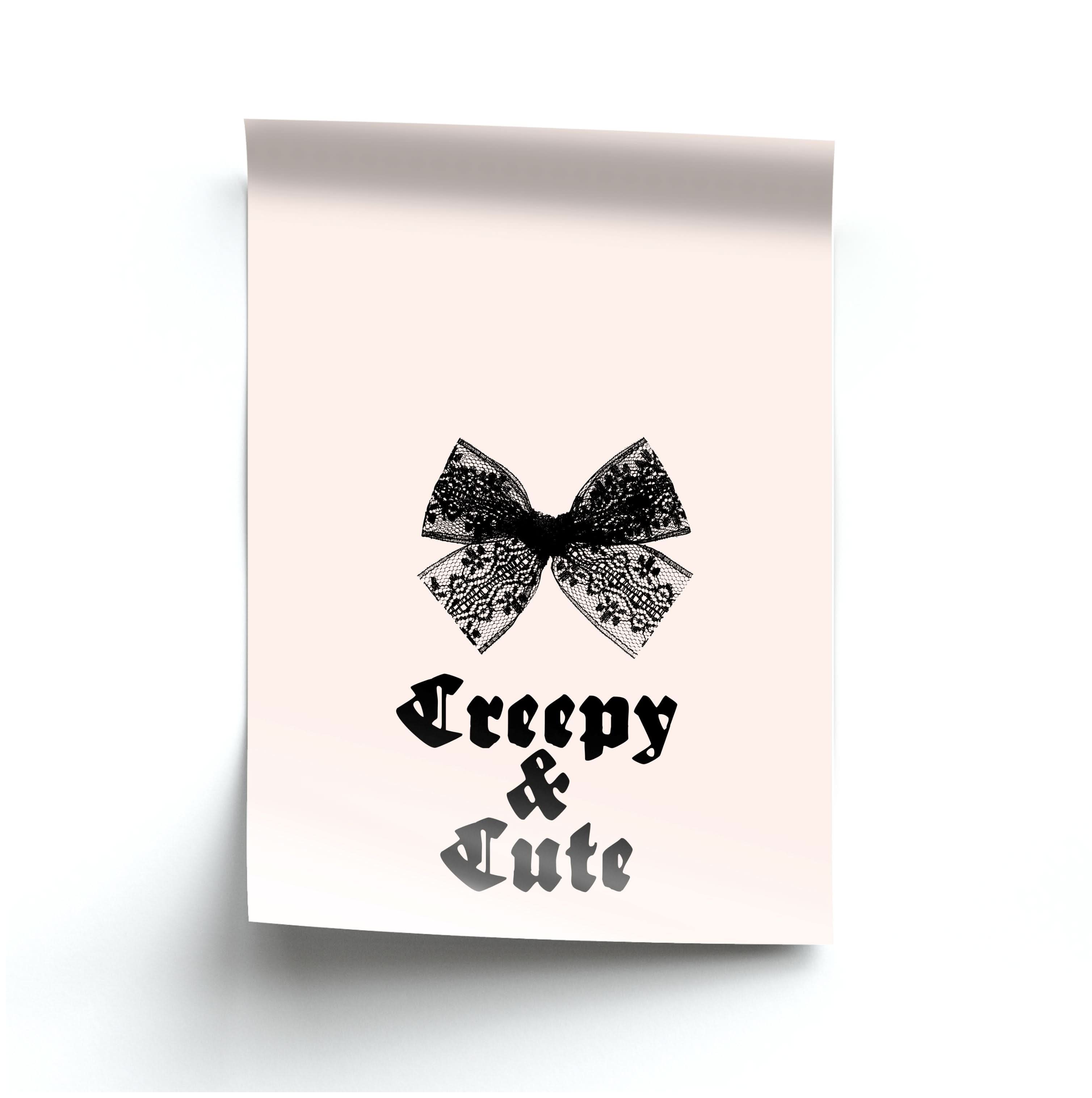 Creepy And Cute Coquette Poster