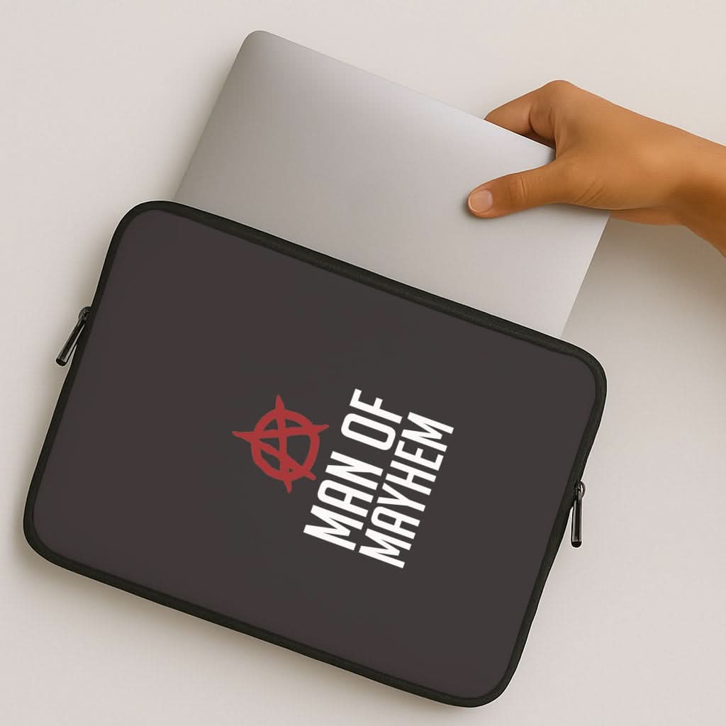 Man Of Mayhem MacBook Cover