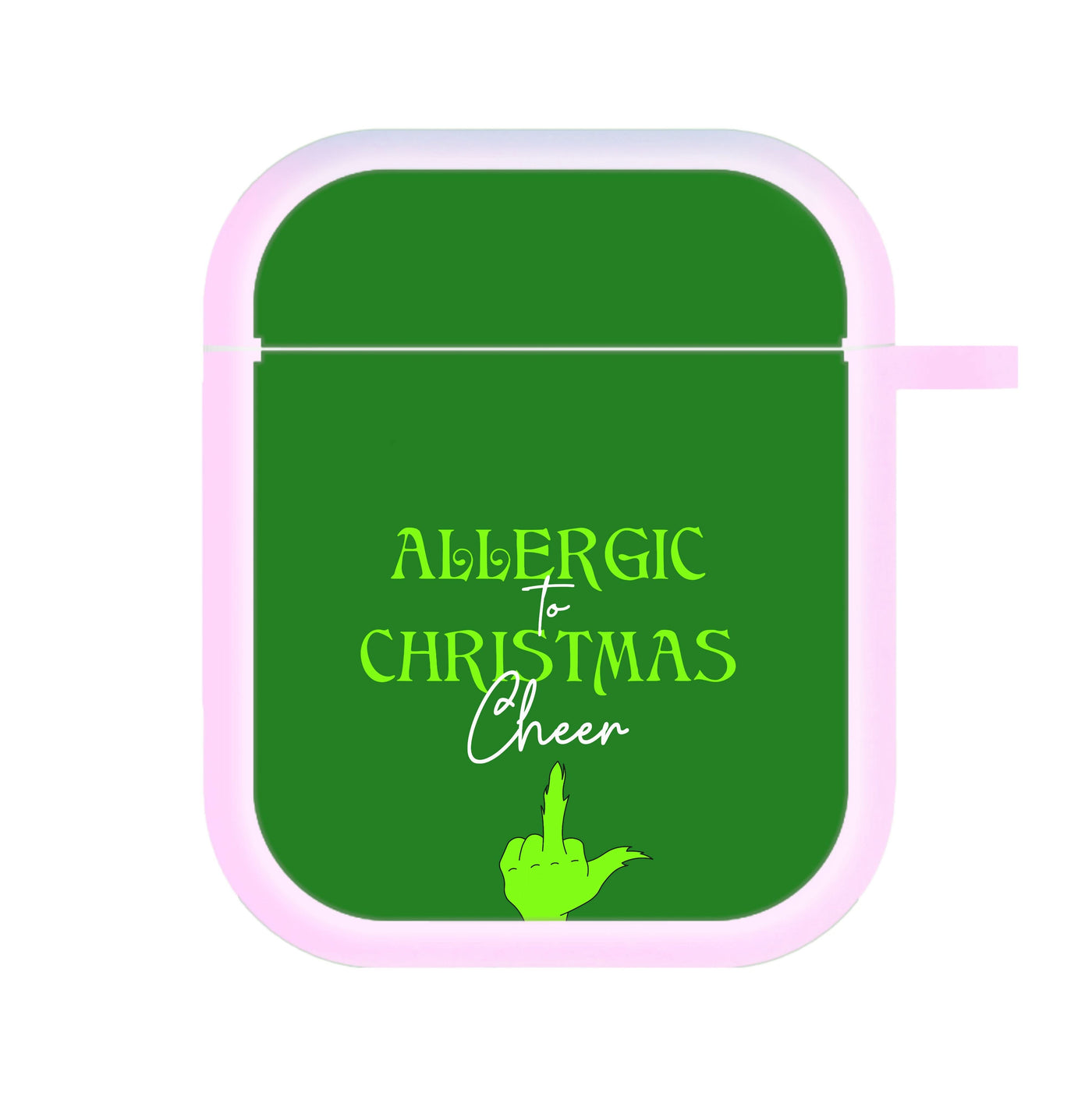 Allergic To Christmas Cheer AirPods Case