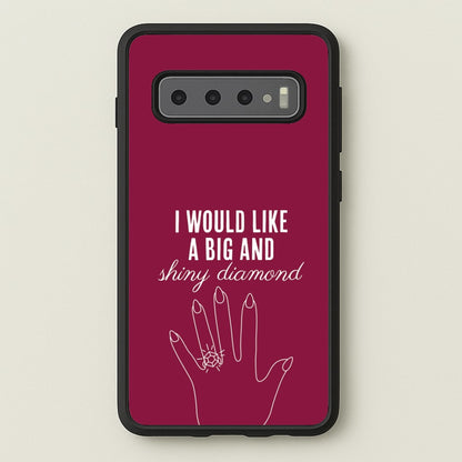 Shiny Diamond Galaxy S10 Case