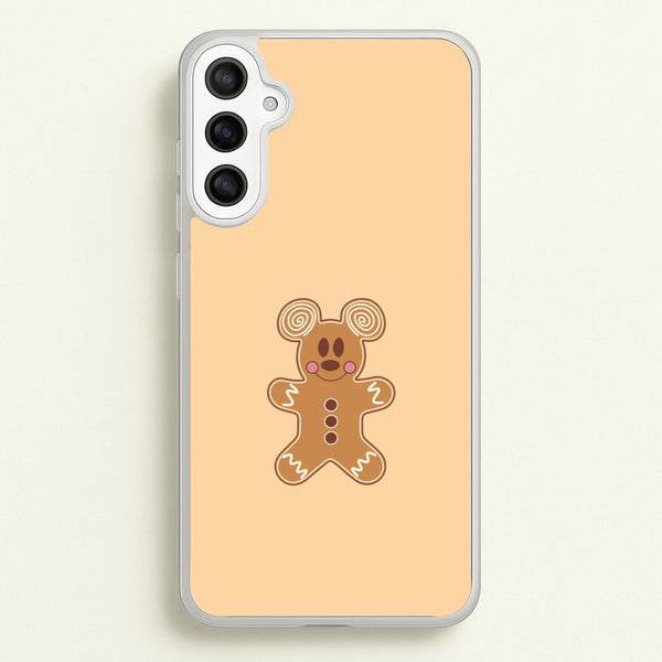 Cartoon Mouse Gingerbread Galaxy A34 Case