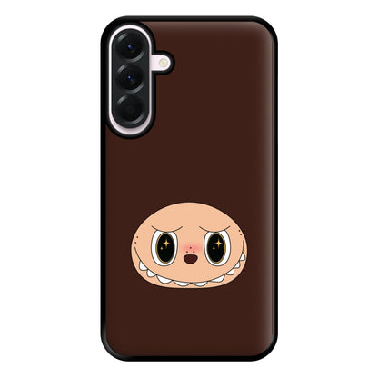 Cute Brown Monster Face Galaxy A36 Case
