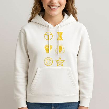 Antihero Symbols Womans Hooded Sweatshirt