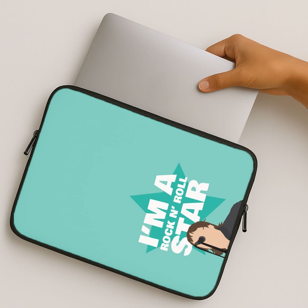 I'm A Rock And Roll Star MacBook Cover