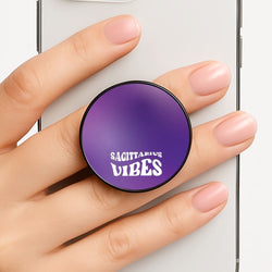 Sagittarius Vibes Gradient Zodiac Phone Grip