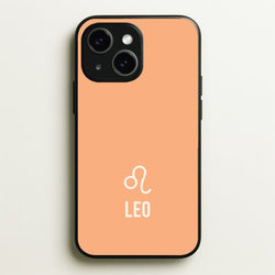 Leo Pastel Zodiac iPhone 15 Plus Case