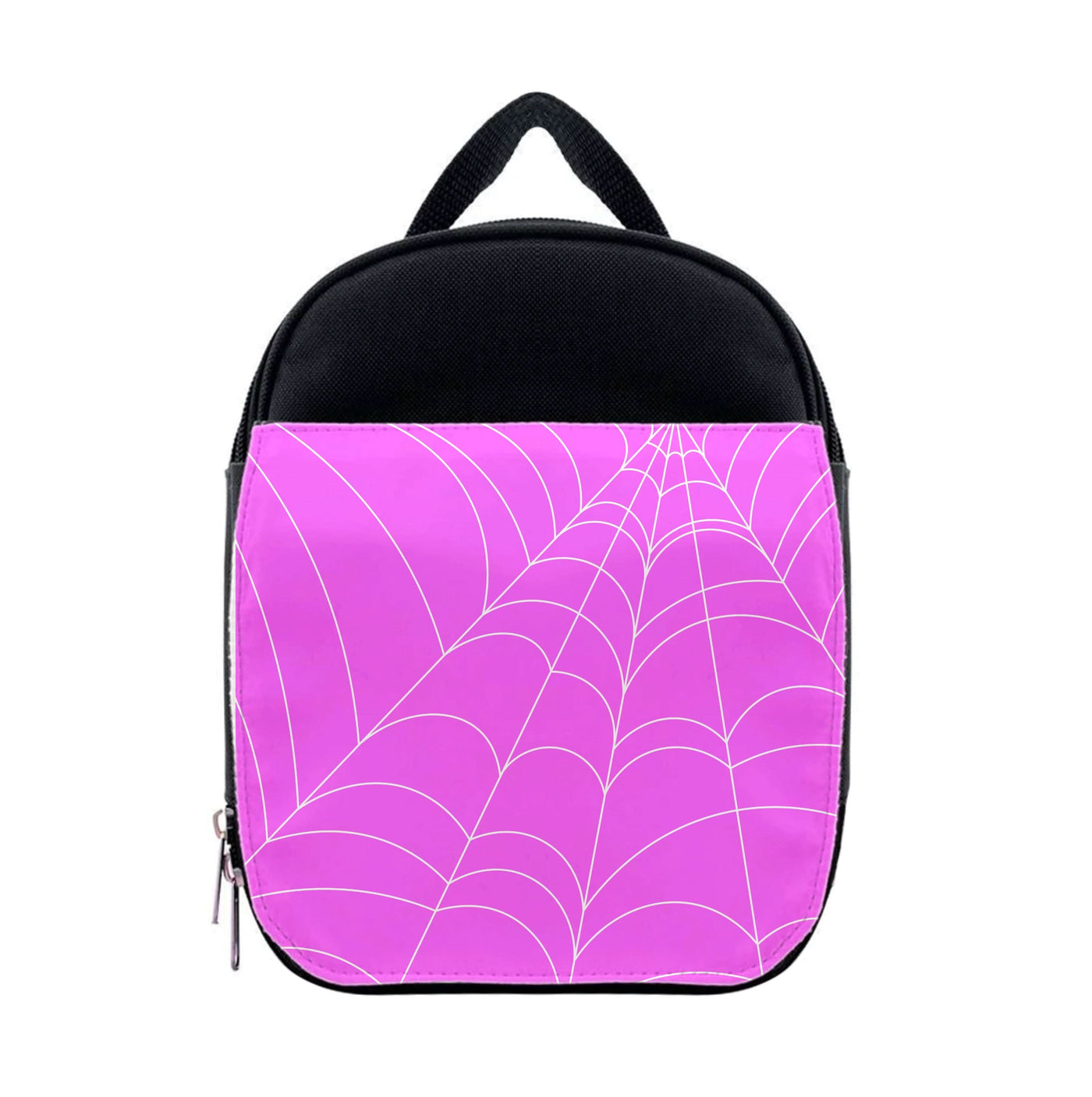 Pink Cobwebs Pattern Lunchbox