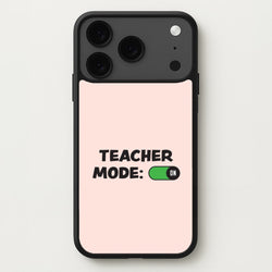 Teacher Mode On iPhone 17 Pro Max Case