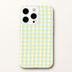 Lemonade Gingham iPhone 14 Pro Case