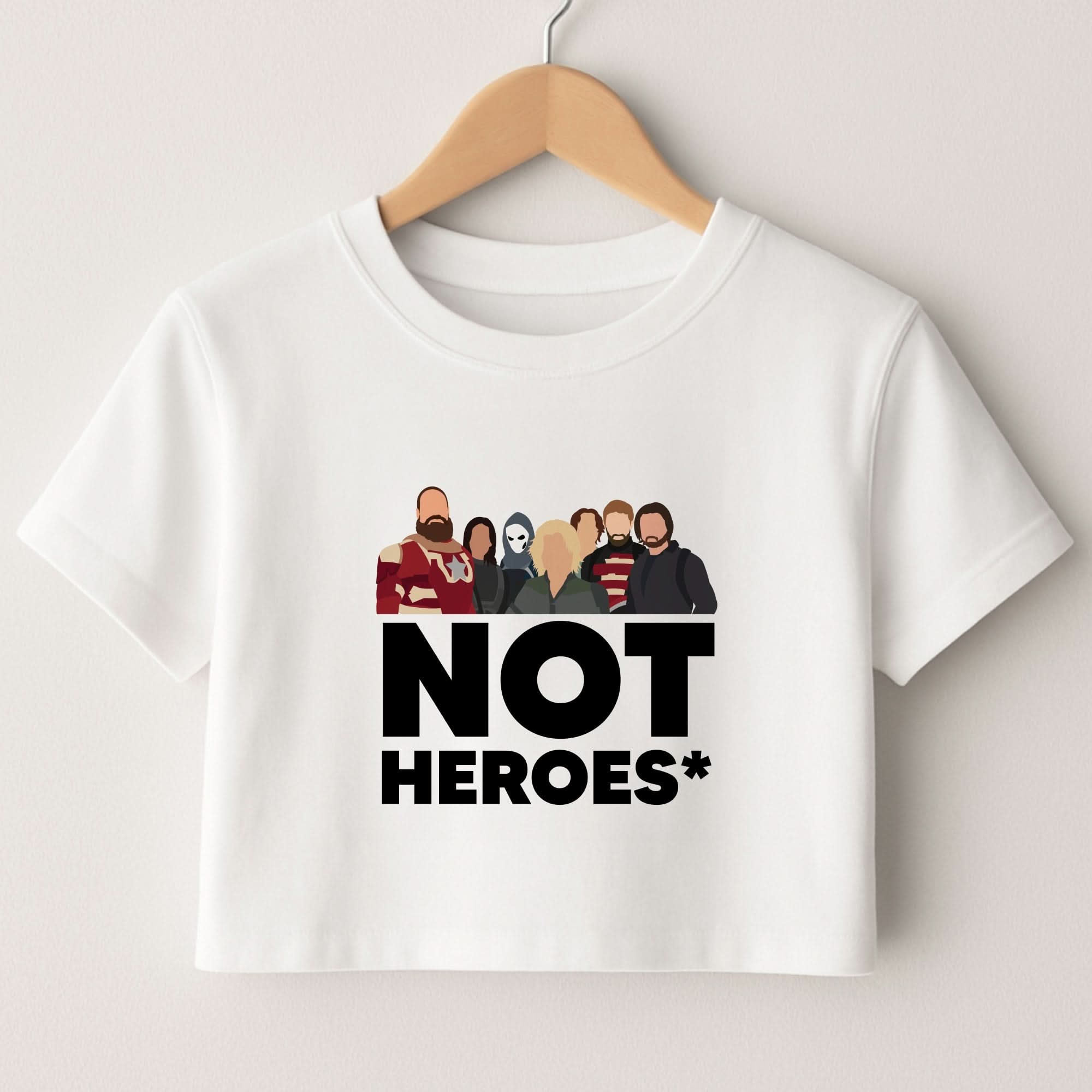 Not Heroes Crop top