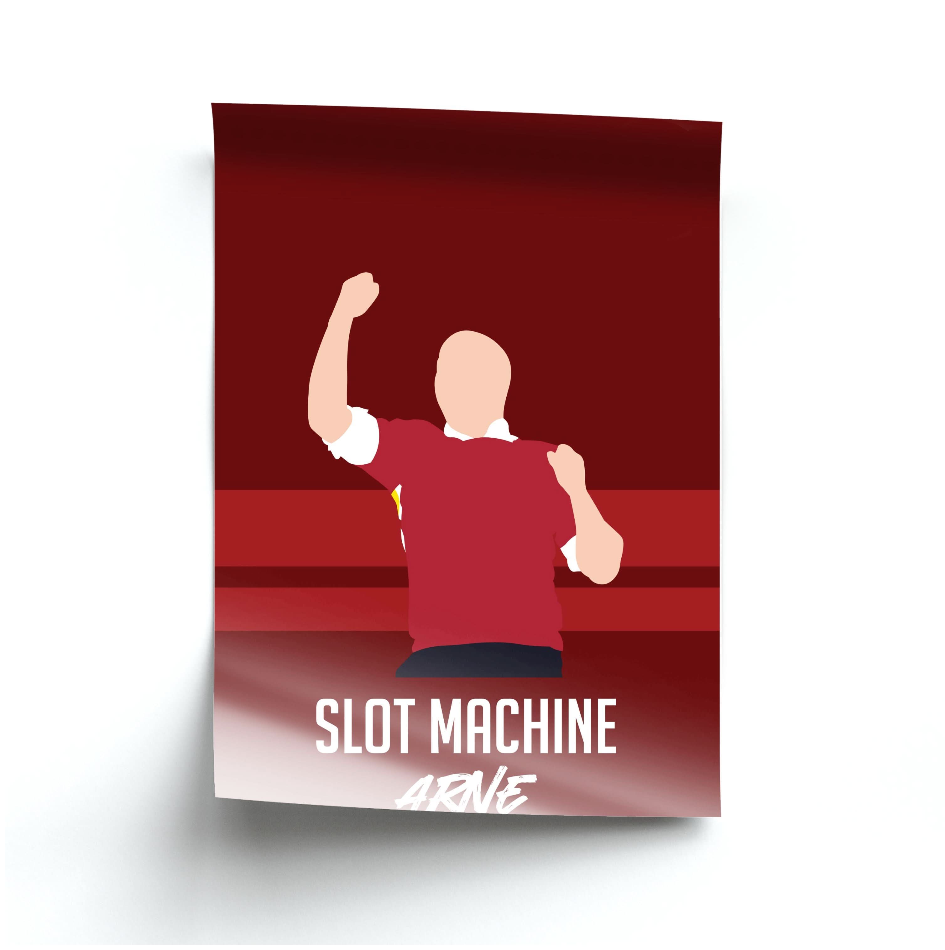 Slot Machine Arne Poster