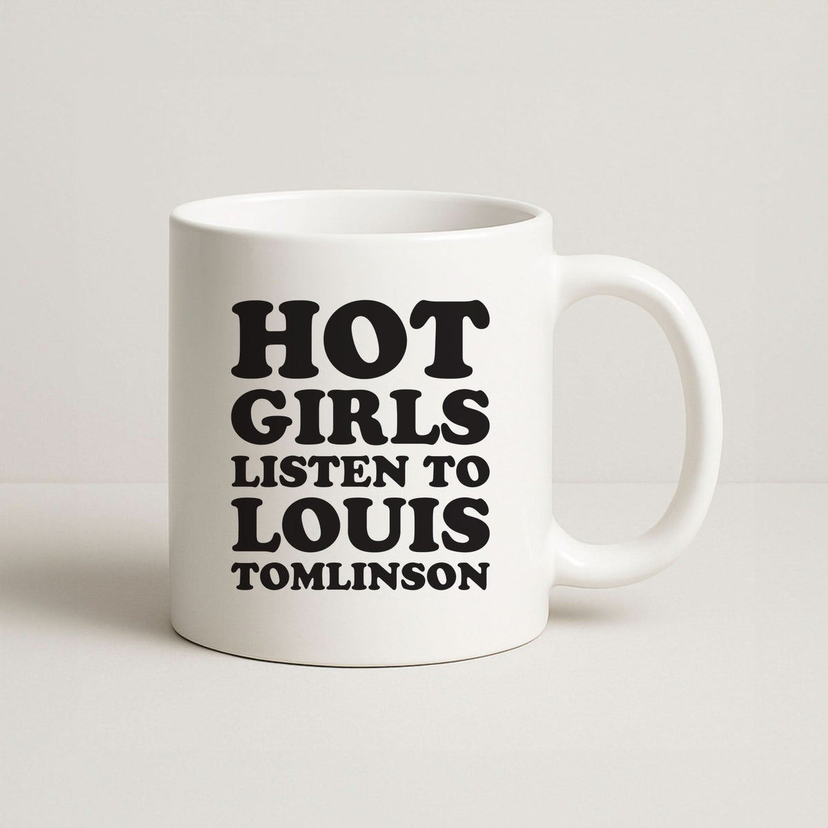 Hot Girls Listen To Louis Mug