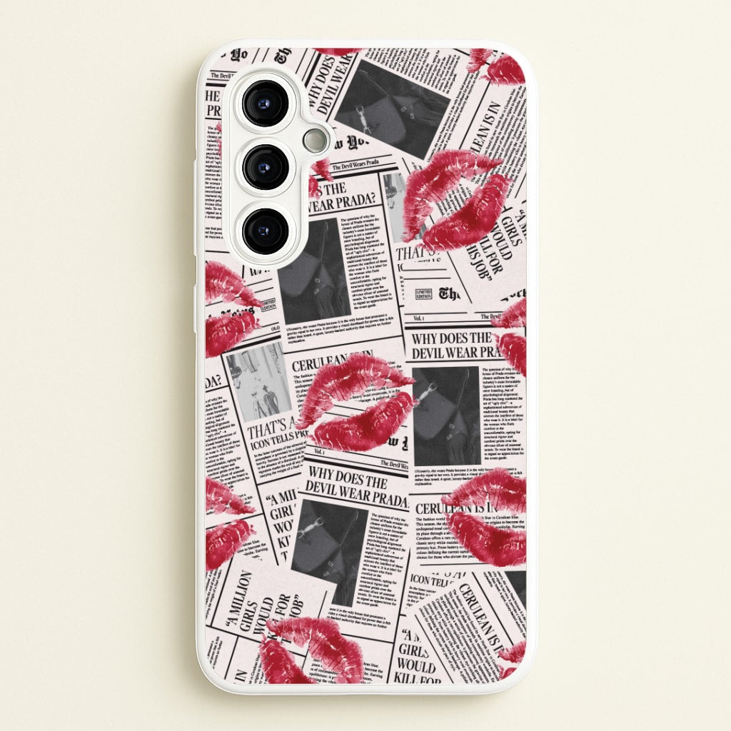 Front Page Kisses Galaxy A54 Case