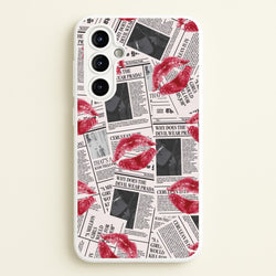 Front Page Kisses Galaxy A54 Case