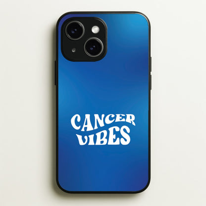 Cancer Vibes Gradient Zodiac iPhone 15 Plus Case