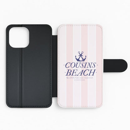 Stripes Cousin Beach Flip Phone Case