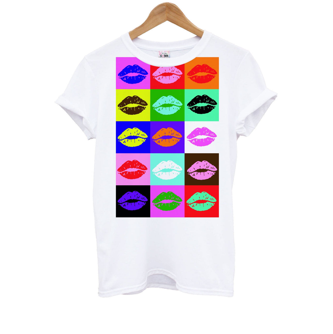 Lips Collage - Pride Kids T-Shirt