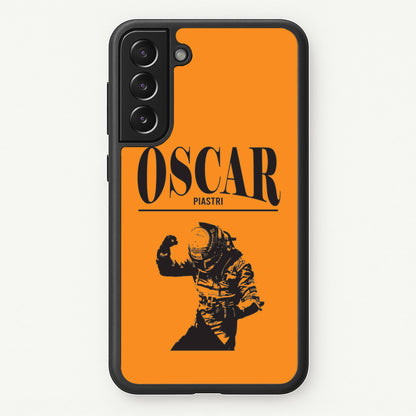 Oscar Orange And Black Galaxy S22 Case