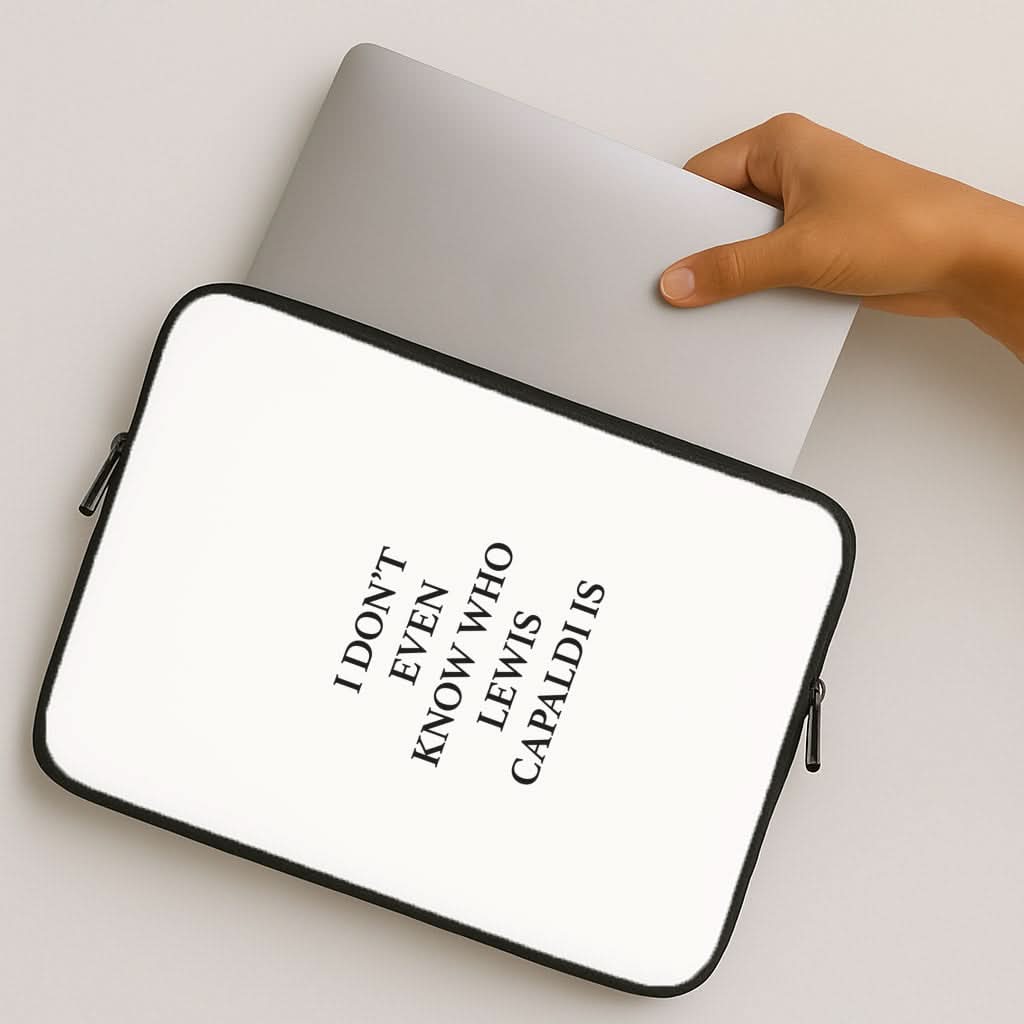 I Don't Even Know MacBook Cover
