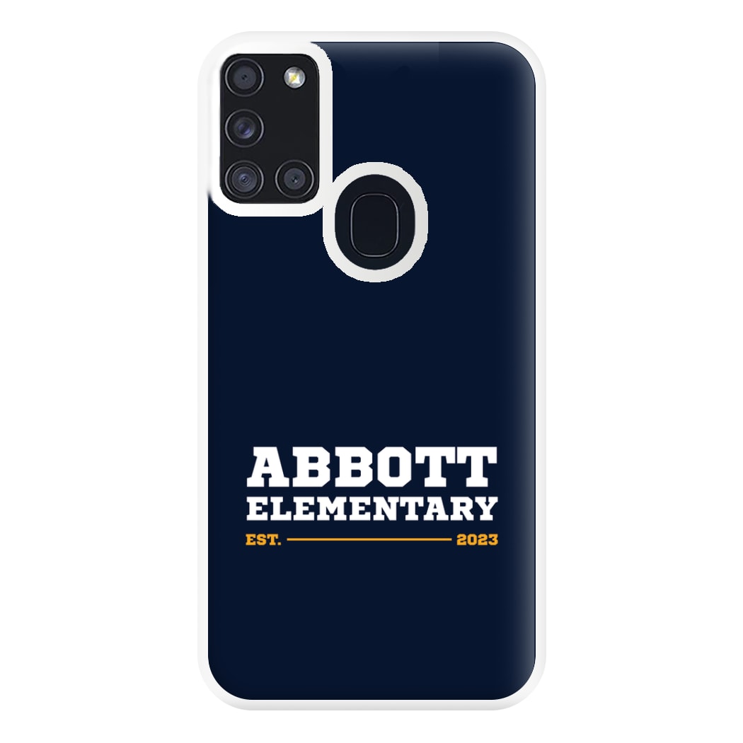 Elementary Sports Top Galaxy A21s Case