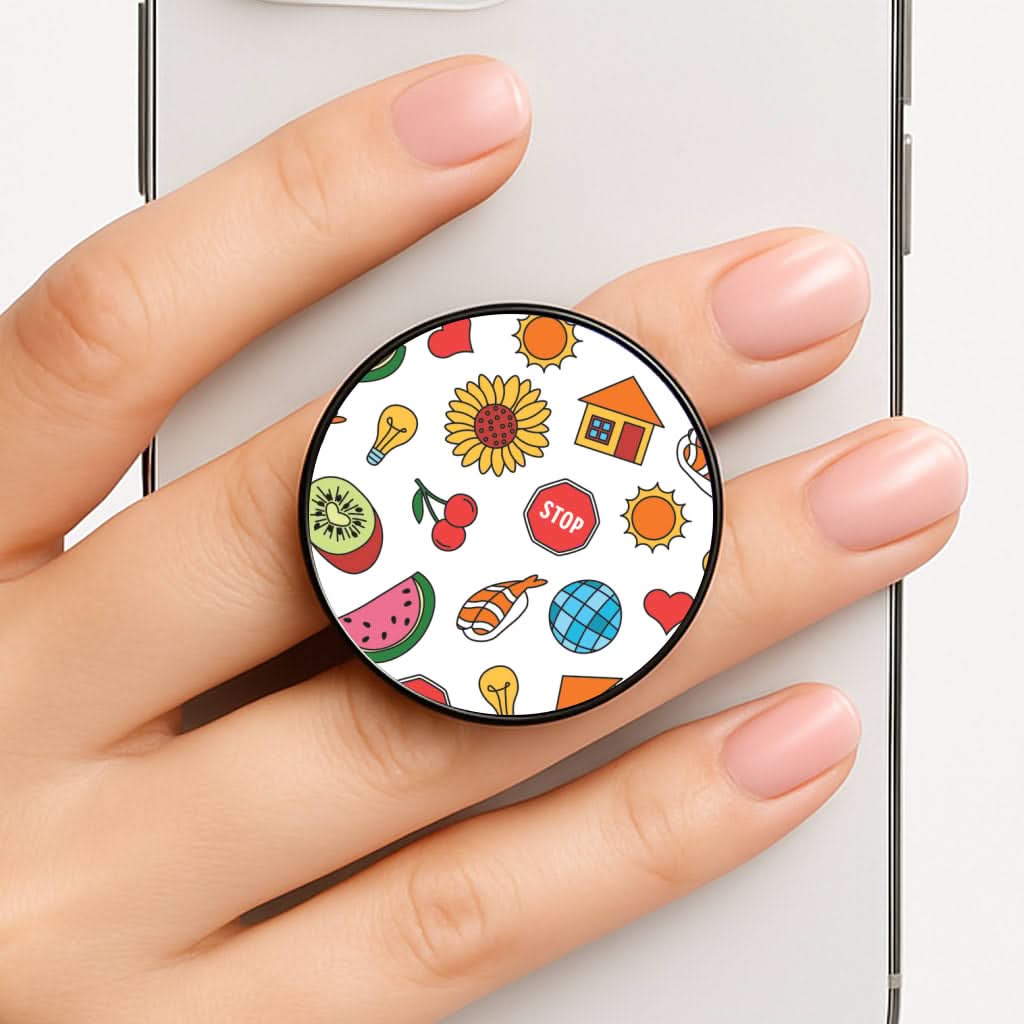 Harry Stickers Pattern Phone Grip