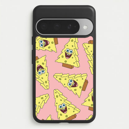 Christmas Tree Cartoon Sponge Pattern Google Pixel 10 Pro XL Case