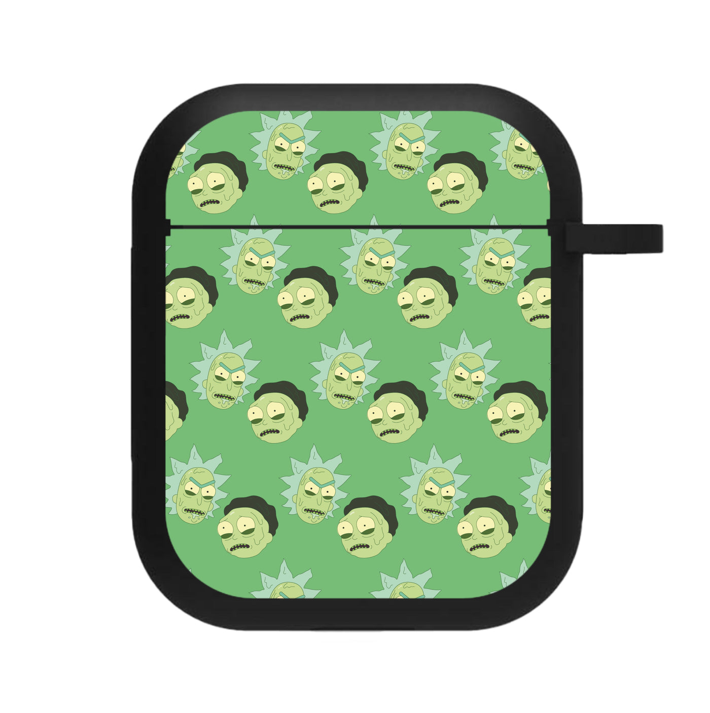 Rick And Morty Pattern AirPods Case