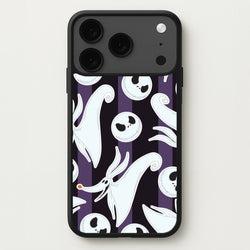 Skeleton Dog And Face Pattern iPhone 17 Pro Max Case