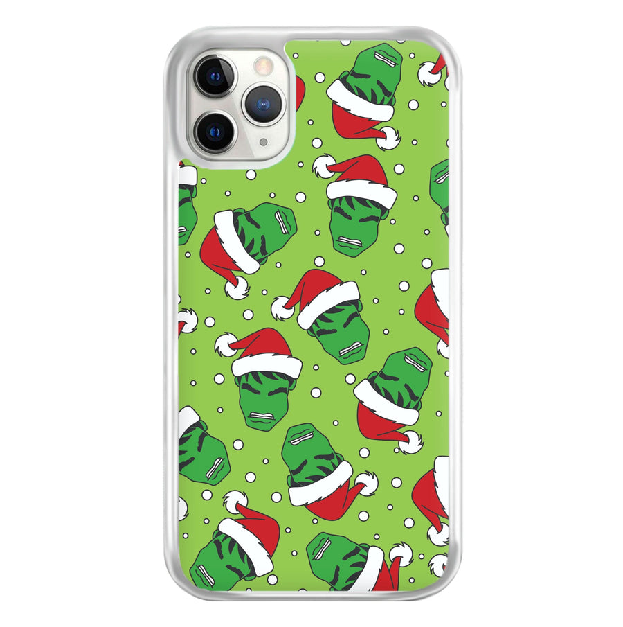 Green Christmas Pattern Phone Case