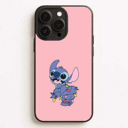 Cute Blue Alien Fairylights iPhone 16 Pro Max Case