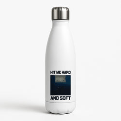 Billie Blue White Water Bottle