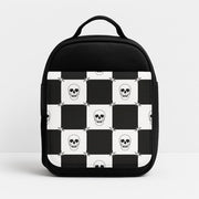 Checkered Skulls Pattern Lunchbox 1
