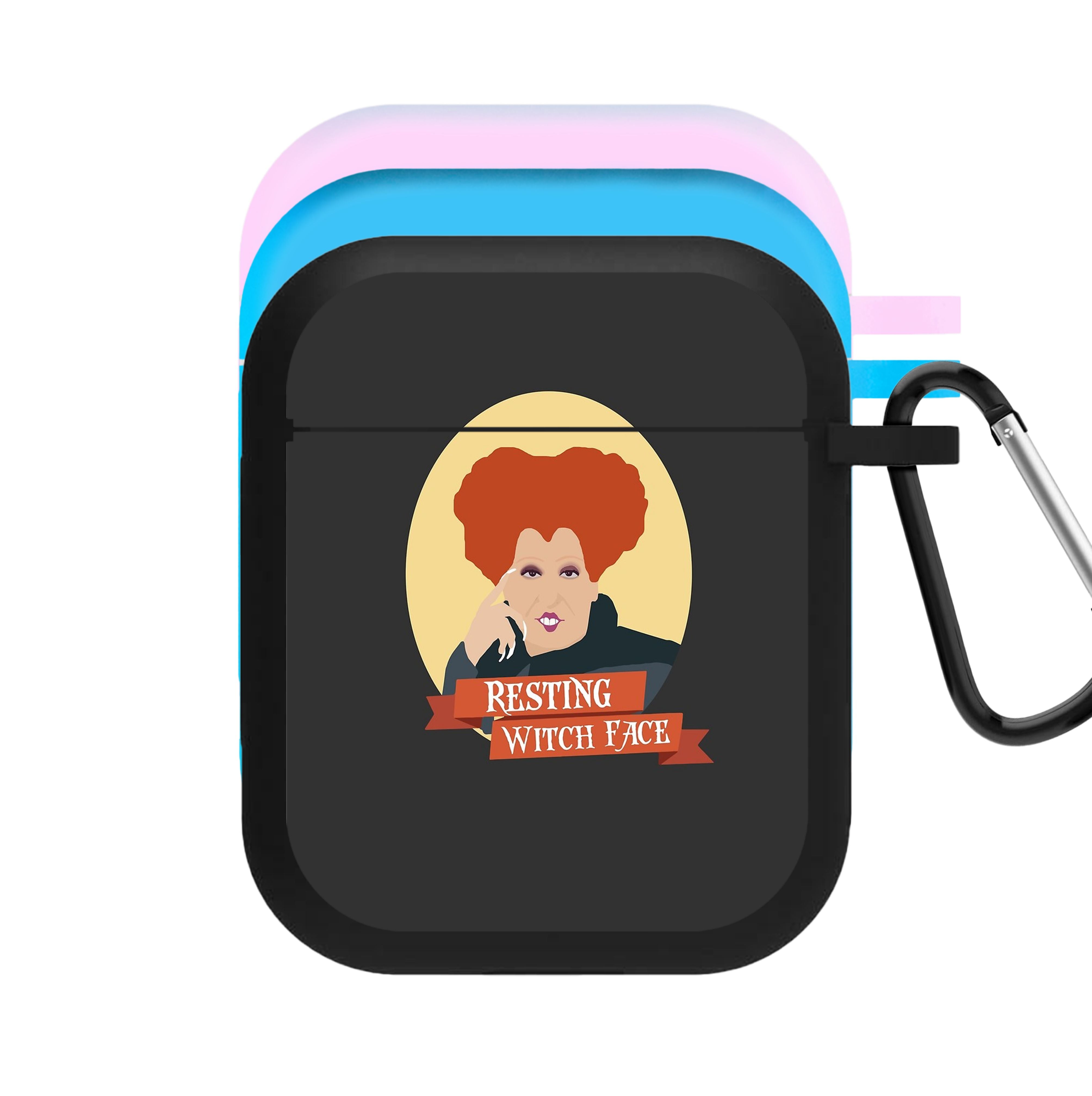 Resting Witch Face - Hocus Halloween AirPods Case